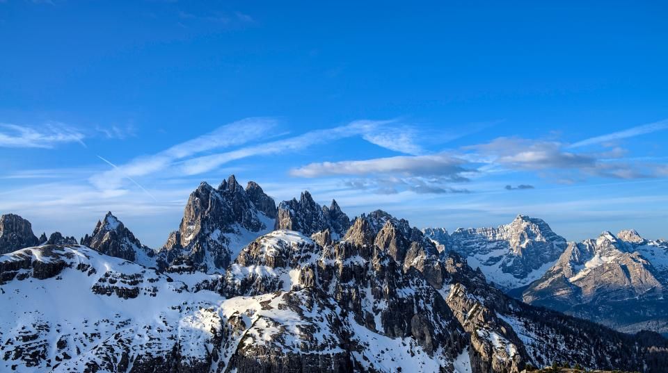 The mountains behind the property